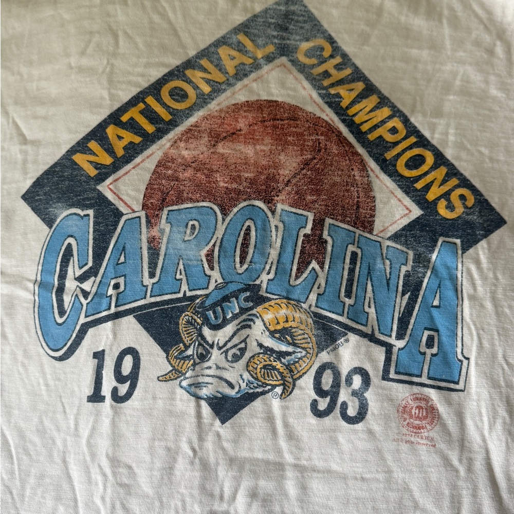 UNC Carolina 1993 National Champions Graphic Tee